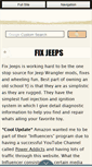 Mobile Screenshot of fixjeeps.com